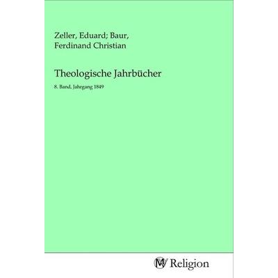 Theologische Jahrbücher, Taschenbuch von , MV-Religion, 978-3-96881-284-7