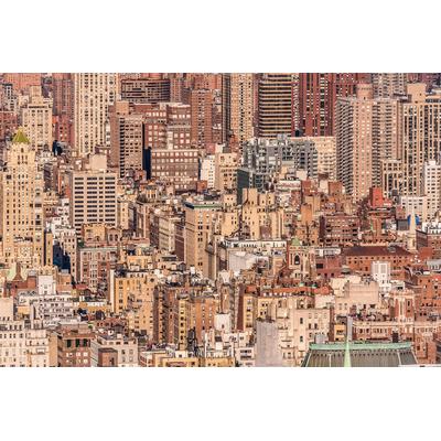 Fototapete PAPERMOON "Stadt", bunt, B:2,5m L:1,86m, Vlies, Tapeten