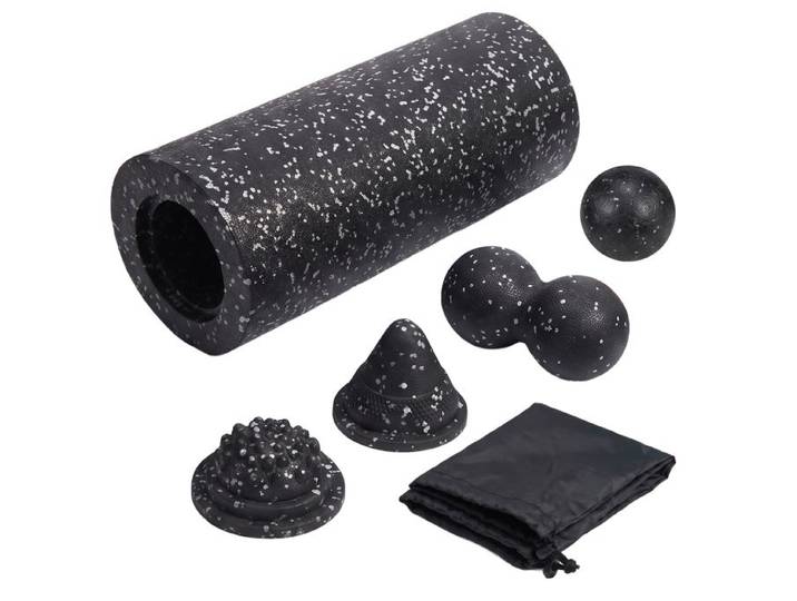 Relaxdays Lot 5 outils de massage pour fascias