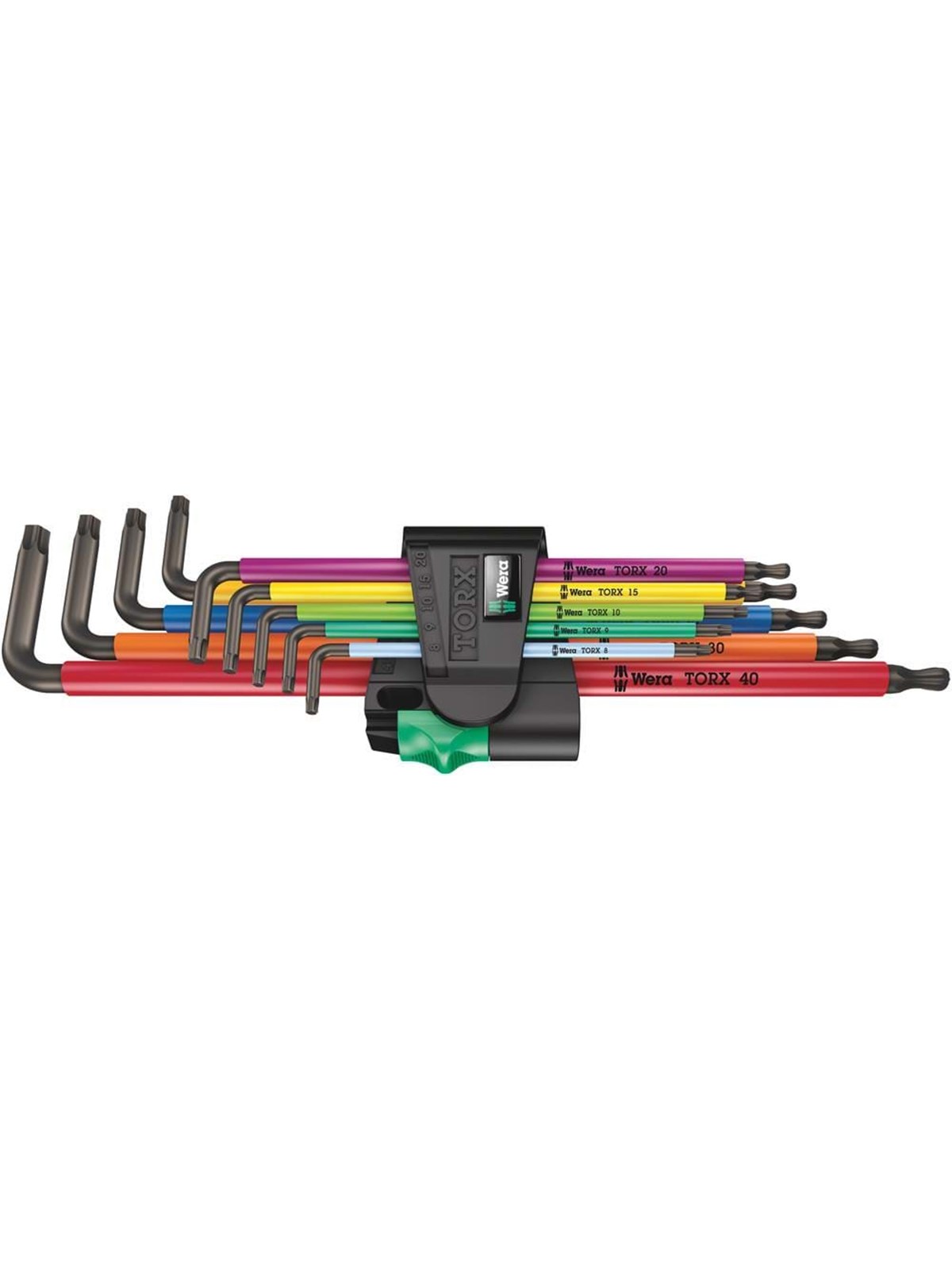 Wera 967/9 TX XL Multicolour 1 Winkelschlüsselsatz, lang, 9-teilig