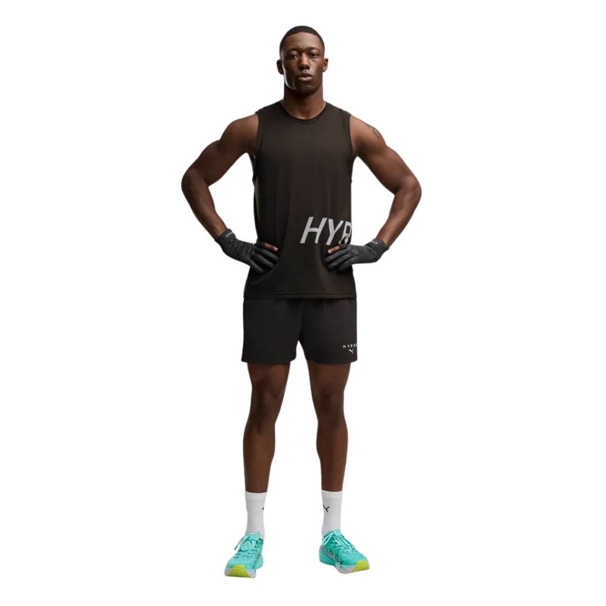 Calção Puma x HYROX PWRMODE 5" Preto, Tamanho XS. Homem