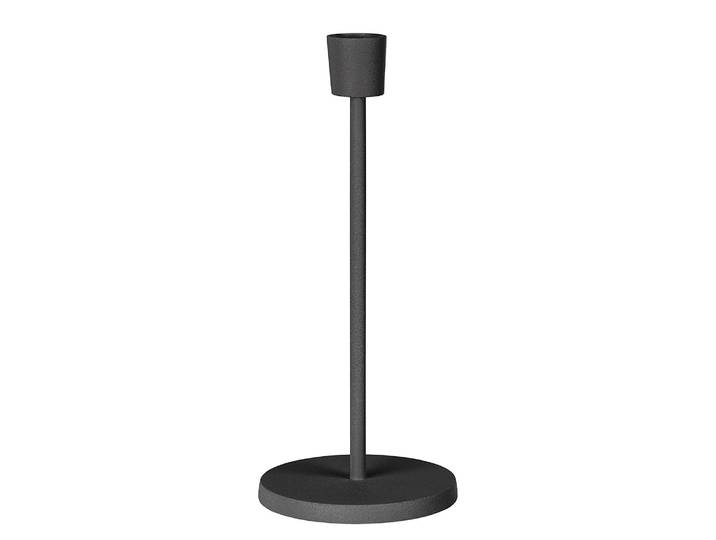 Bougeoir 24cm Noir