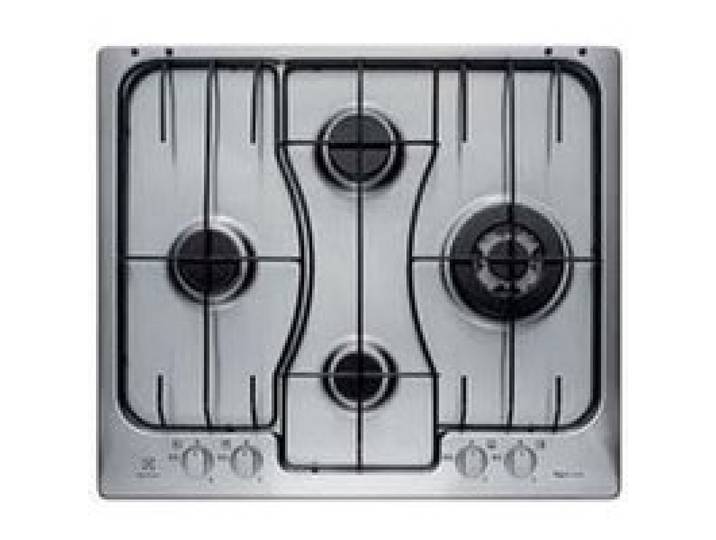 Cuisinière à gaz Electrolux RGG 6243 LOX - Acier inoxydable - 4 brûleurs - Sécurité gaz