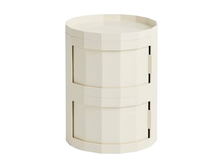 HAY Table d’appoint Facet Cabinet 20 Eggshell