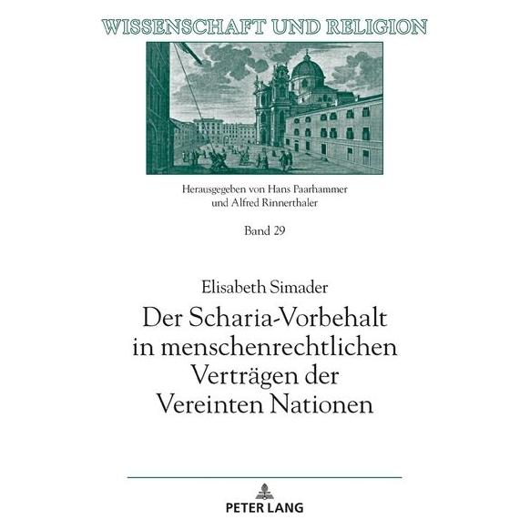 Peter Lang Simader:Der Scharia-Vorbehalt in mensch (Deutsch, Hardcover, Elisabeth Simader) (61641571)