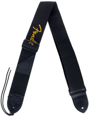 Fender Nylonstrap With Yellow Logo