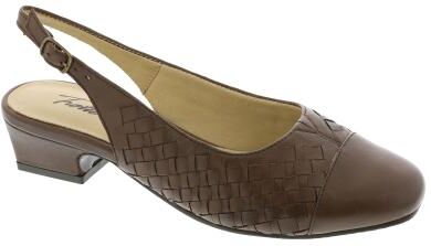 Trotters Dea Woven - Womens 6 Brown Pump Medium