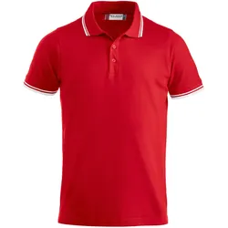 CLIQUE Amarillo Piqué Poloshirt Herren 35 - rot L