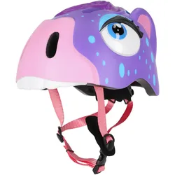 CRAZY SAFETY Horse Fahrradhelm Kinder 016 - purple S (49-55 cm)