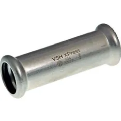 Logafix Edelstahl V2A Schiebemuffe d15 I/I M-Kontur
