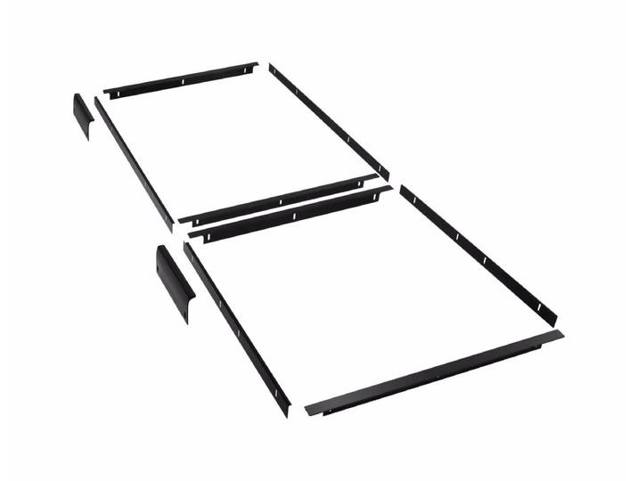 Miele KDR sw KF 35532-55 ED Dekorrahmen Zubehör Kühlschrank – Lüftungsgitter/Dekorrahmen/Türfronten – schwarz