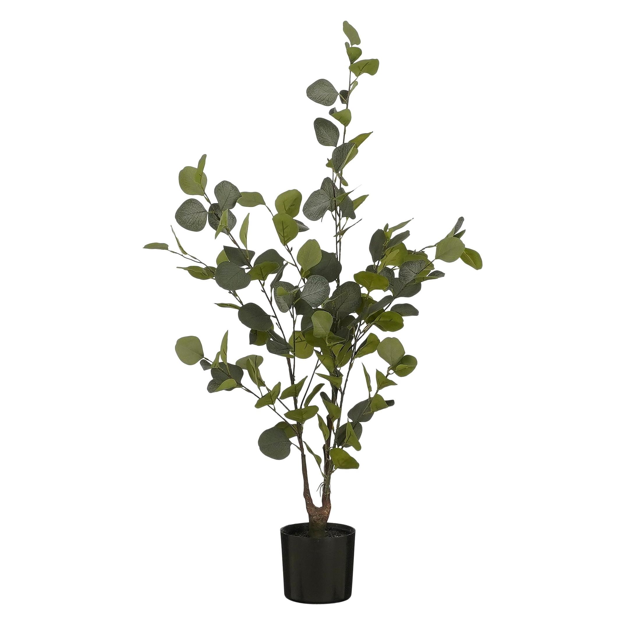 Mica Decorations Eucalyptus Kunstpflanze in Blumentopf - H95 x Ø55 cm - Grün (95 cm) (1140118)