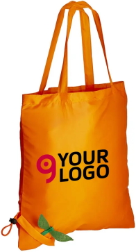 Shopper ripiegabile FruitBag in poliestere, arancia, mora, limone Personalizzate o neutre