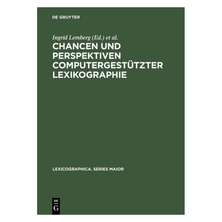 De Gruyter Chancen u.Perspekt.computergest.Lexik. (Deutsch, Softcover) (67825319)