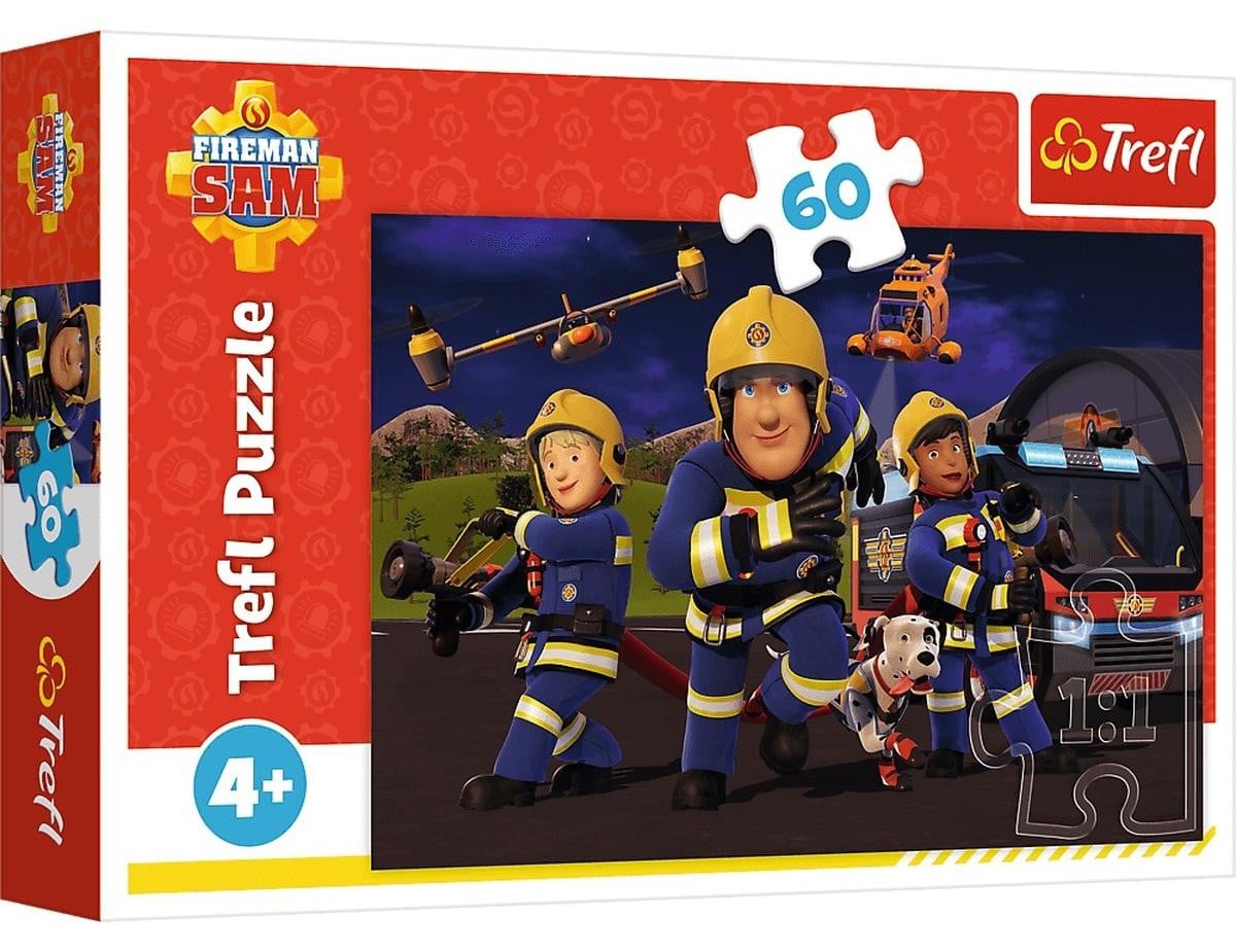 Trefl Legpuzzel 60 stukjes Brandweerman Sam 17413