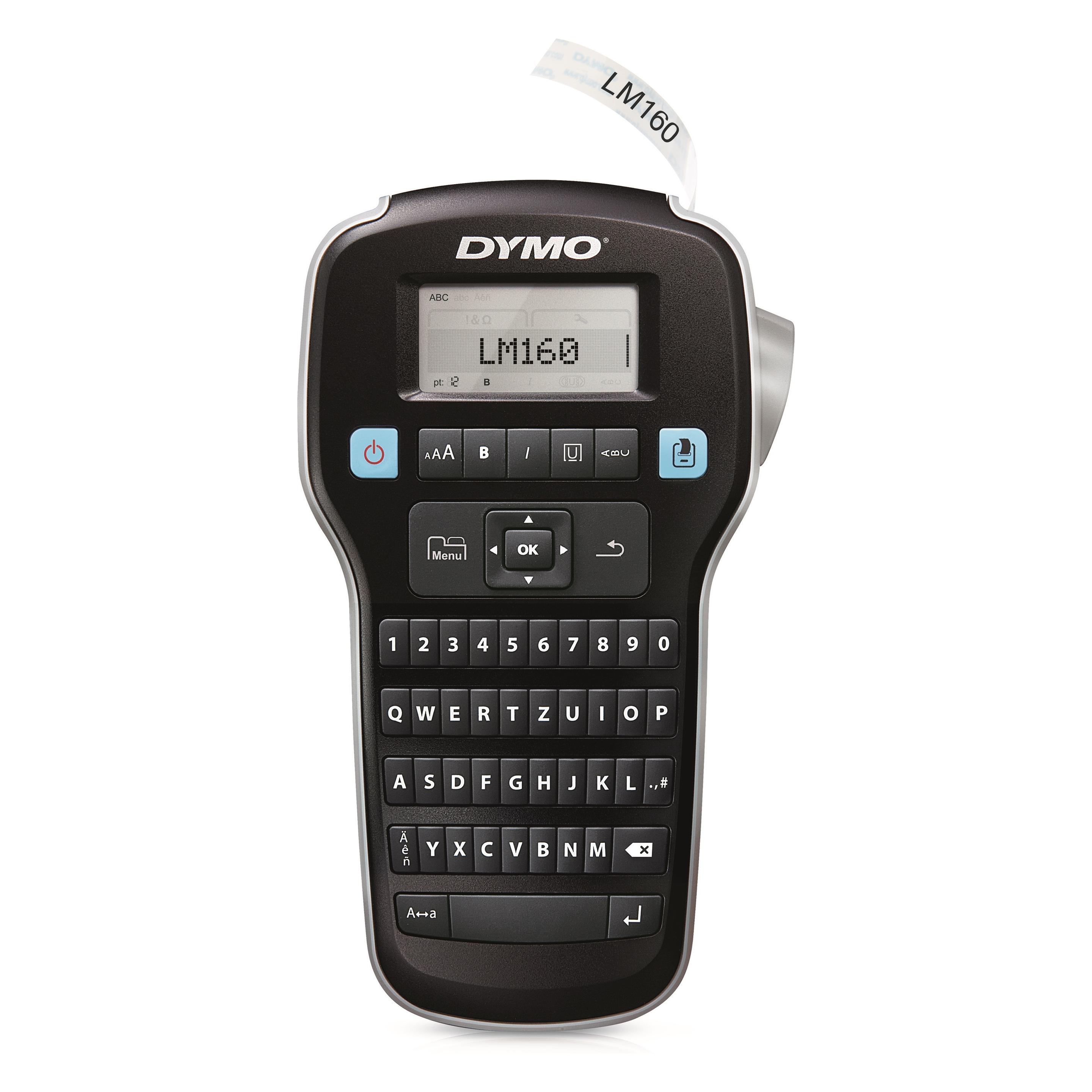 Dymo LabelManager 160 6/9/12 mm D1-Bänder QWY UK/HK/ANZ (2174612)