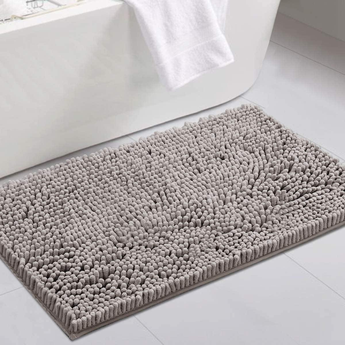Extra zachte badmat in taupe - Badkamertapijt - 432 cm