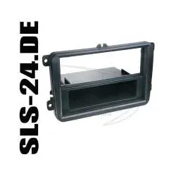 Autoradio Blende Einbaurahmen Radioblende - Seat Leon ab 2010 / Skoda Roomste...