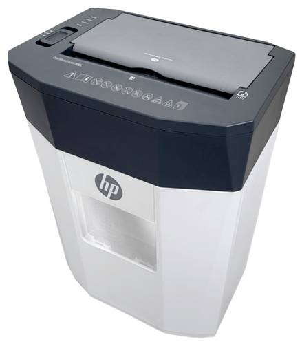 HP OneShred Auto 80CC Aktenvernichter 80 Blatt Partikelschnitt P-4 15l Vernichtet auch Kreditkarte