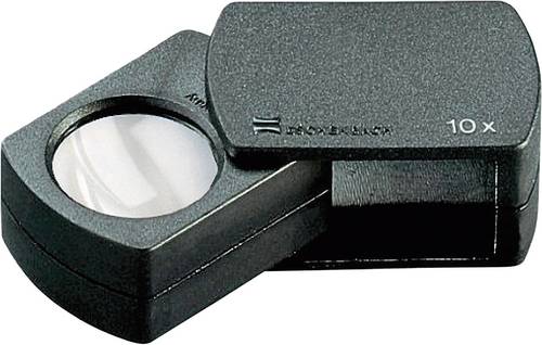 Eschenbach 110910 Einschlaglupe Vergrößerungsfaktor: 10 x Linsengröße: (Ø) 23mm Schwarz