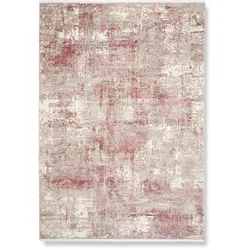 Webteppich Malik 2 in Creme/Pink ca. 120x170cm