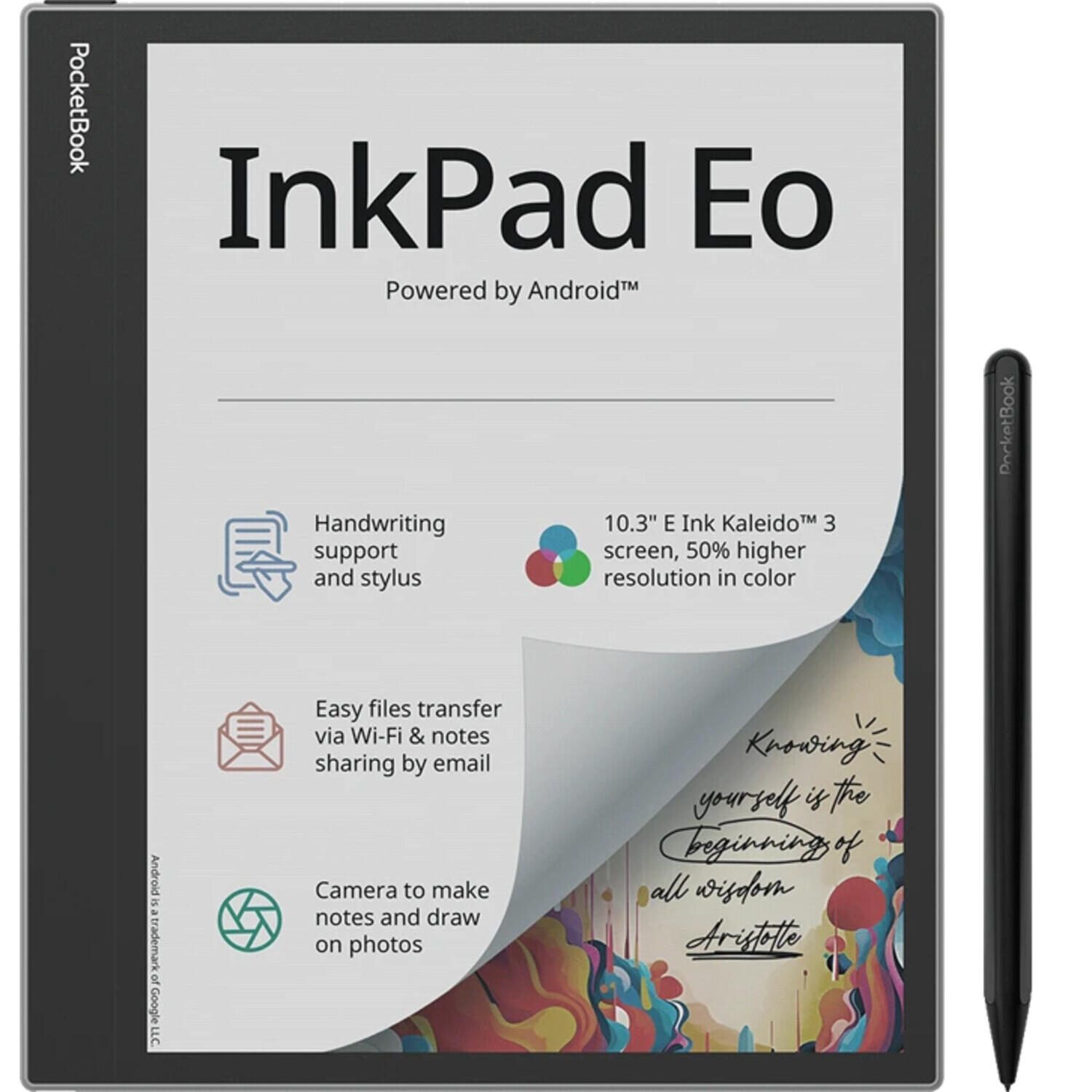 PocketBook InkPad Eo E-Notegerät - Mist Grey PB1042-M-WW-B