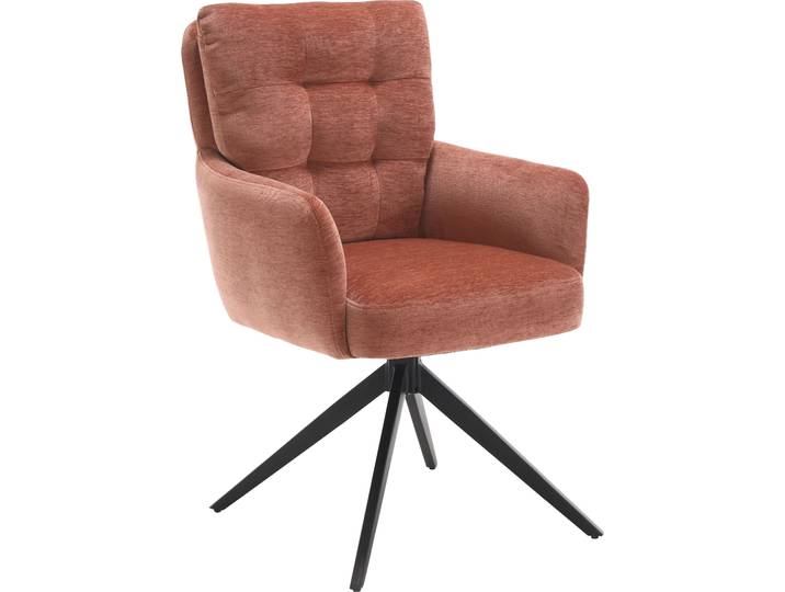 Esszimmerstuhl HOME AFFAIRE Sant Tropez , braun (cooper, schwarz, cooper), B:60cm H:92cm T:67cm, Stühle, Esszimmerstuhl