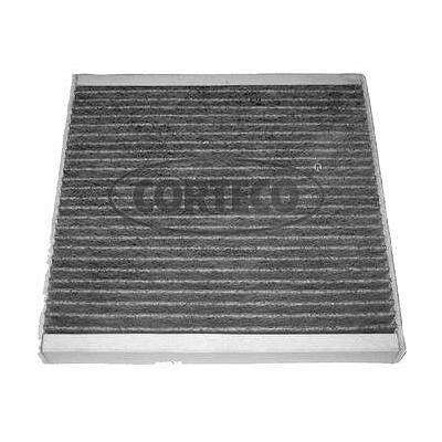 Corteco Innenraumfilter (Pollenfilter) mit Aktivko ERSTAUSRÜSTERQUALITÄT [Hersteller-Nr. 80001035] für Smart