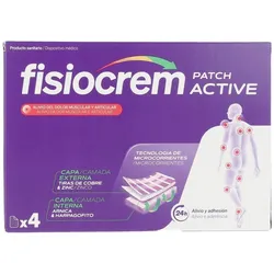 Fisiocrem, Pflaster, Aktives Pflaster - 4 Einheiten (4x)
