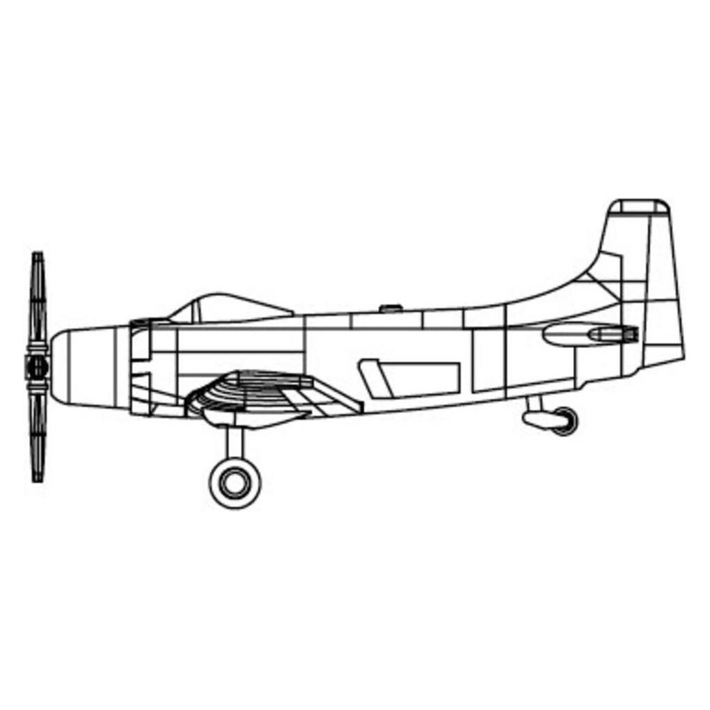 Trumpeter A-1 Skyraider (03475)