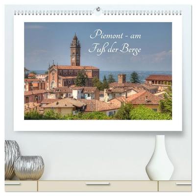 Piemont - am Fuß der Berge (hochwertiger Premium Wandkalender 2027 DIN A2 quer), Kunstdruck in Hochglanz