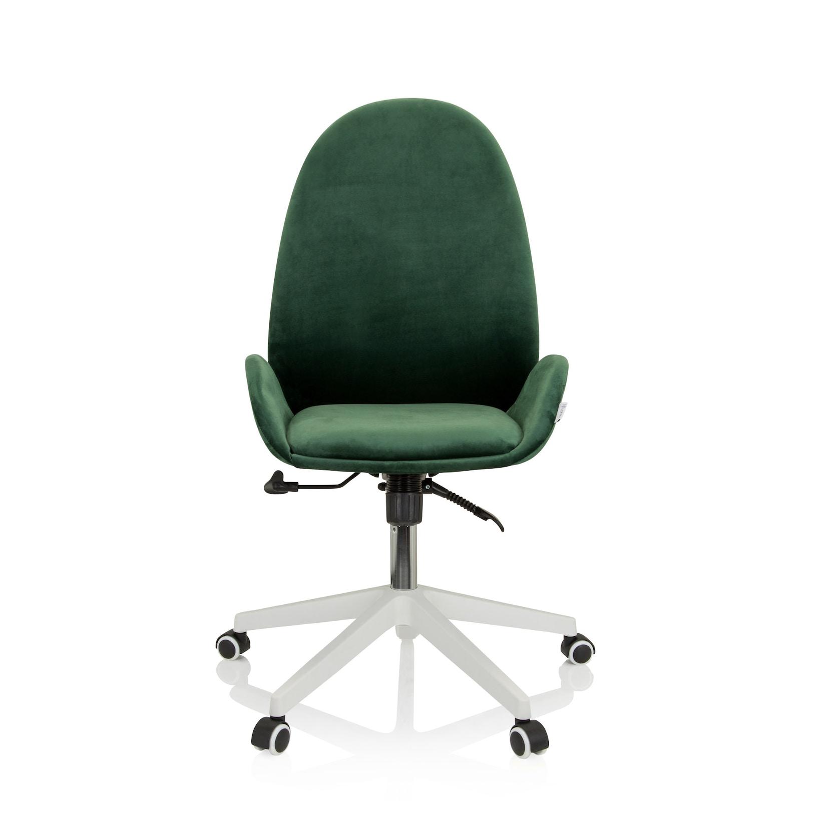 hjh OFFICE Home Office Bürostuhl AVEA Stoff mit Armlehnen