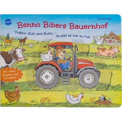 Benno Bibers Bauernhof. Traktor, Kuh und Huhn – da gibt es viel zu tun, Gebundene Ausgabe von Christine Kugler, Arena, 978-3-401-71852-1