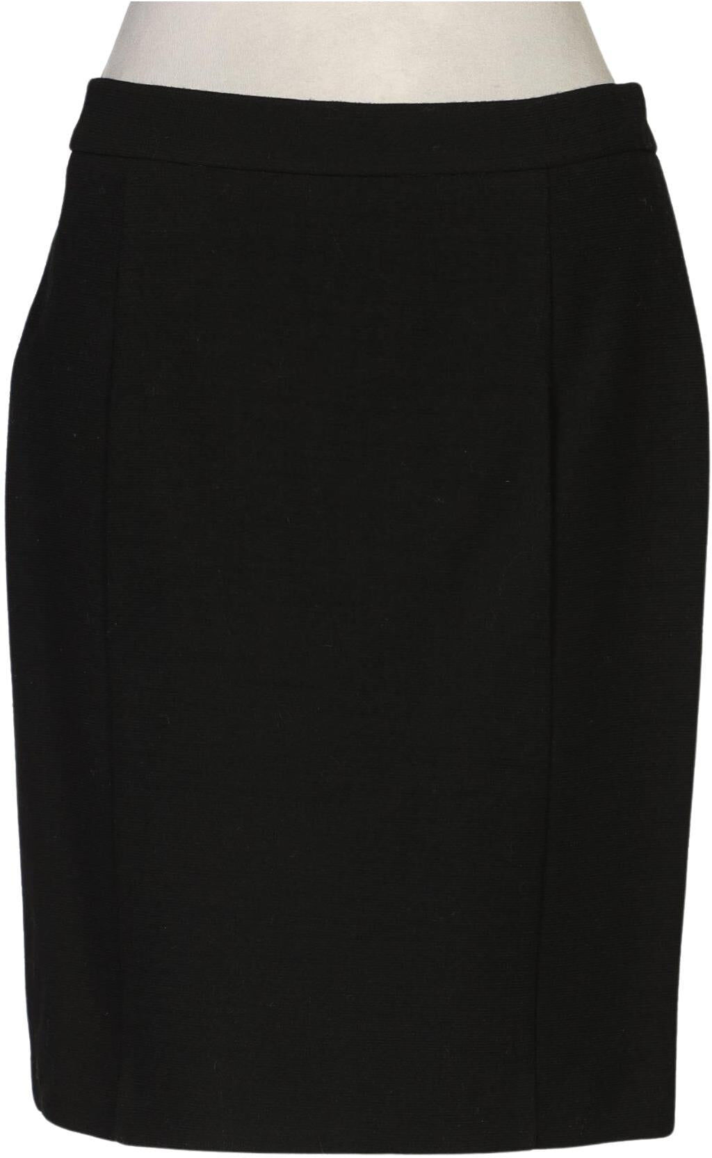 Miu Miu Damen Rock, Schwarz, Gr. EU 38 (IT 44), Synthetik / Wolle - Second Hand