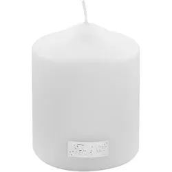 Kerze CANDLE (DH 8x10 cm) - weiß - DH 8x10 cm