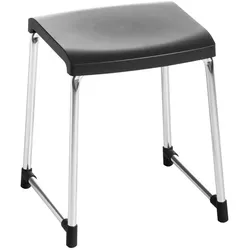 Avenarius Bad-Hocker 425x390x480 mm , Sitzfläche schwarz, Serie Universal 9004720010