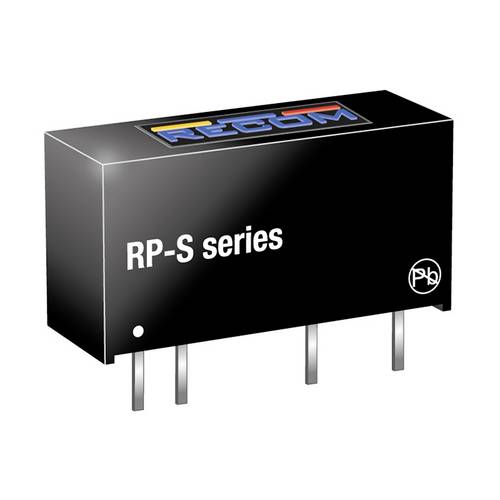 RECOM RP-1212S DC/DC-Wandler 12V 12V 0.084A 1W Anzahl Ausgänge: 1 x Inhalt 1St.