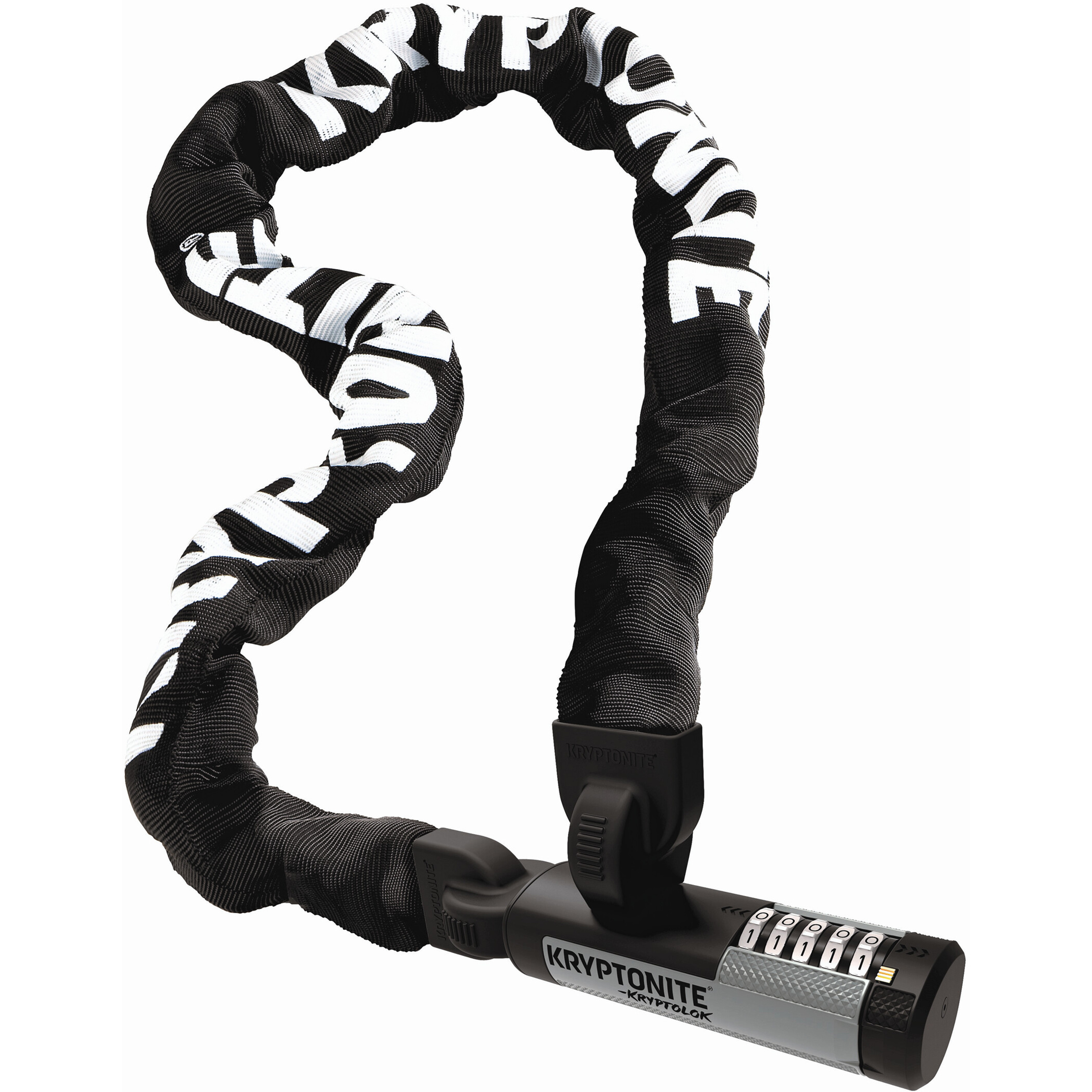 Kryptonite Keeper 712 Combo I.C. Fahrradschloss Fahrradschlösser schwarz Größe 120CM