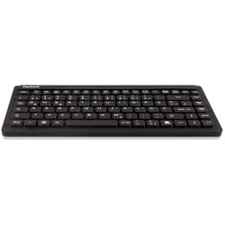 KeySonic KSK-3230IN kabelgebundene Mini Tastatur - QWERTY UK - schwarz