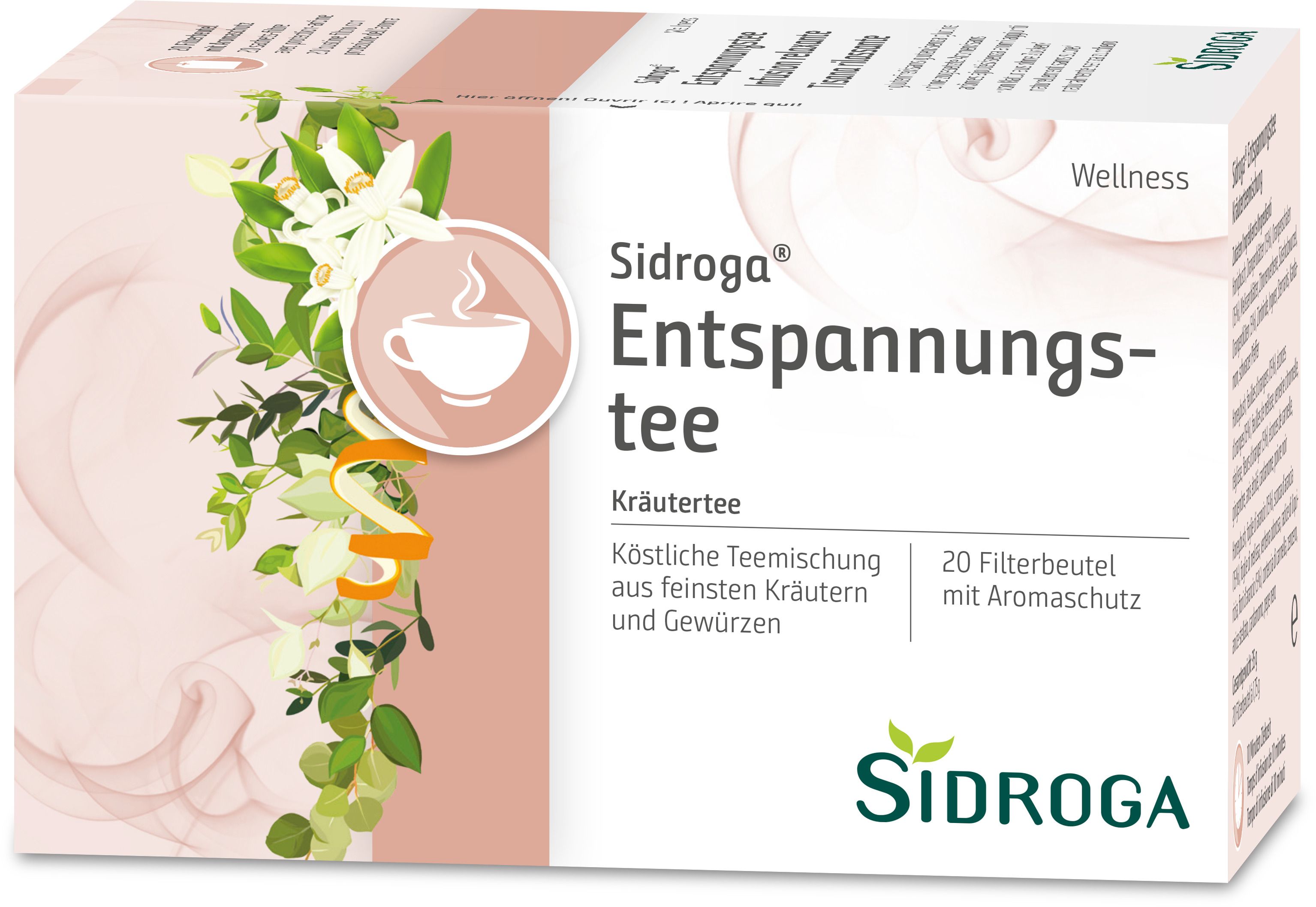 Sidroga Wellness Entspannungstee Filterbeutel 20x1,75 g Tee