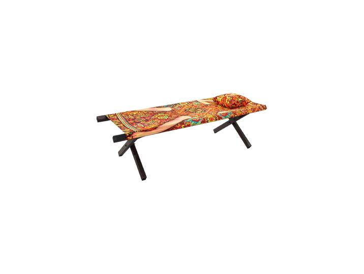 Design Relaxliege „Toiletpaper Lady on Carpet“ Multicolor Seletti
