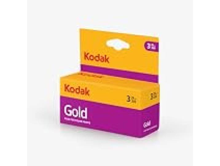 KODAK Pack 3 x Pellicule Kodak Gold Couleur 200 ISO - Format 135-35 mm -24 Poses