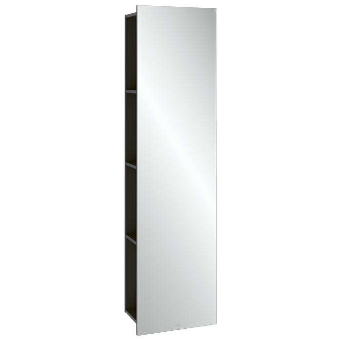 Villeroy und Boch Subway 3.0 Spiegelregal C59600VR 45x170x30cm, mit Regal links, graphite
