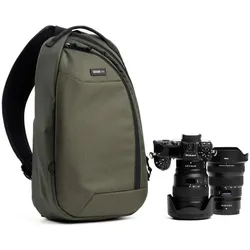 Think Tank TurnStyle Kamera-Umhängetasche – 11 l – Greenway – Nylon (Kamera Schultertasche, 11 l), Kameratasche, Grün
