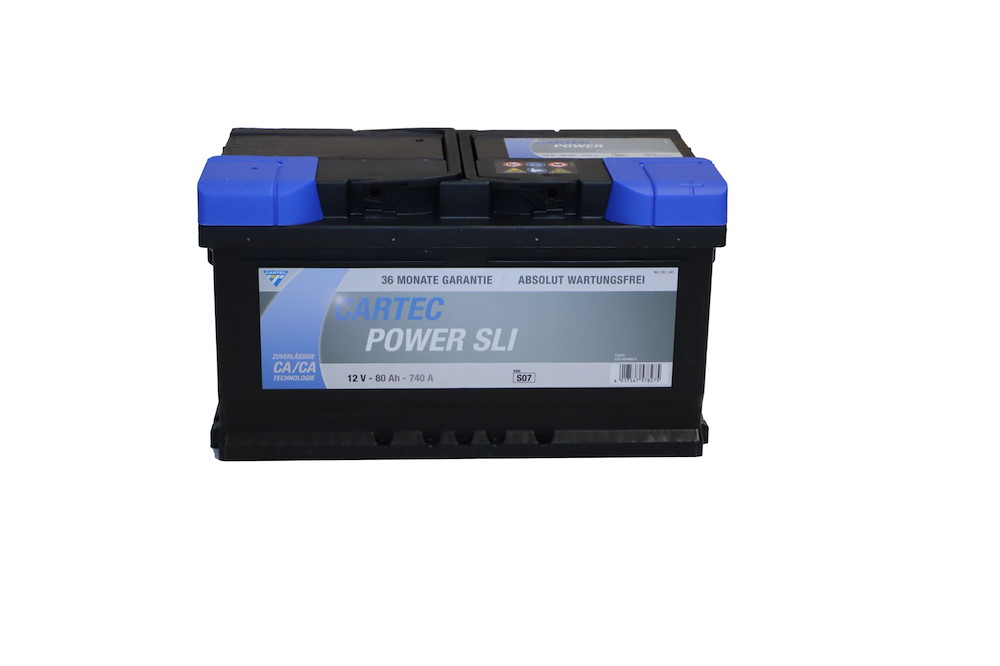 MTSMARKENTEC POWER SLI Starterbatterie 80 AH / 740 A 16963657