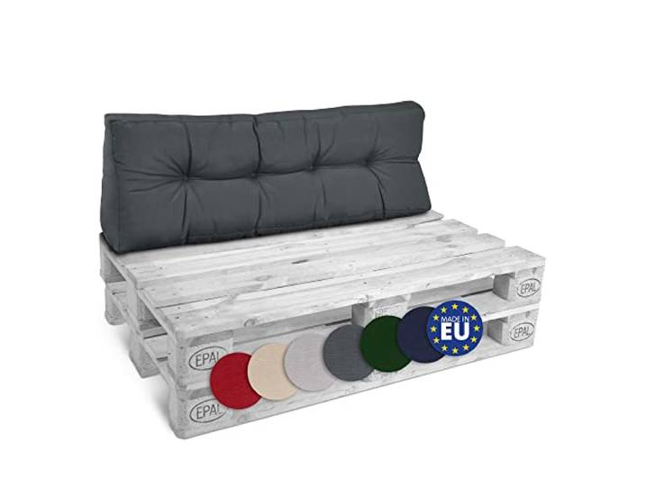 Beautissu Rückenkissen Palettenkissen Outdoor gepolsterte Auflagen Lounge