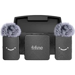 Fifine M9 Noise Cancelling Lavalier Microphone, Mikrofon