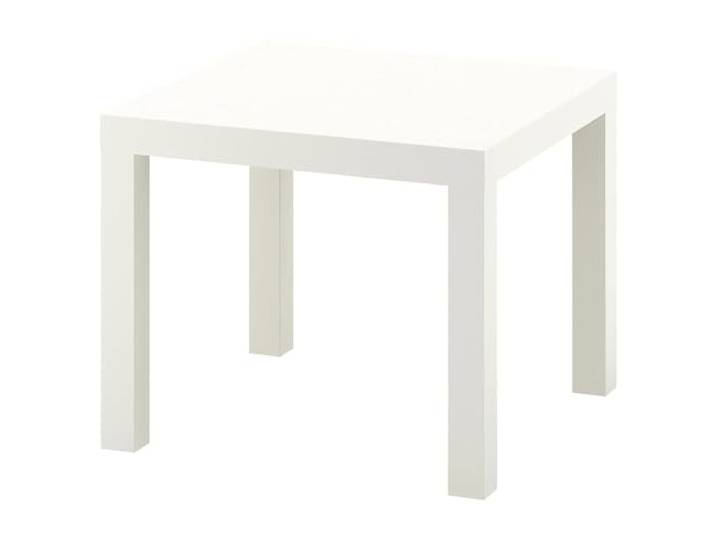 IKEA Lack Table d'appoint Blanc 55 x 55 cm