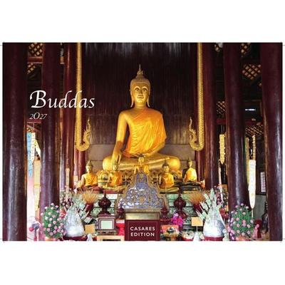 Buddhas Kalender 2027 – Wandkalender | Fotokalender Asien 24x35cm -Spirituelle Abbildungen Buddhas | Perfekt für Meditation & Raumdekoration