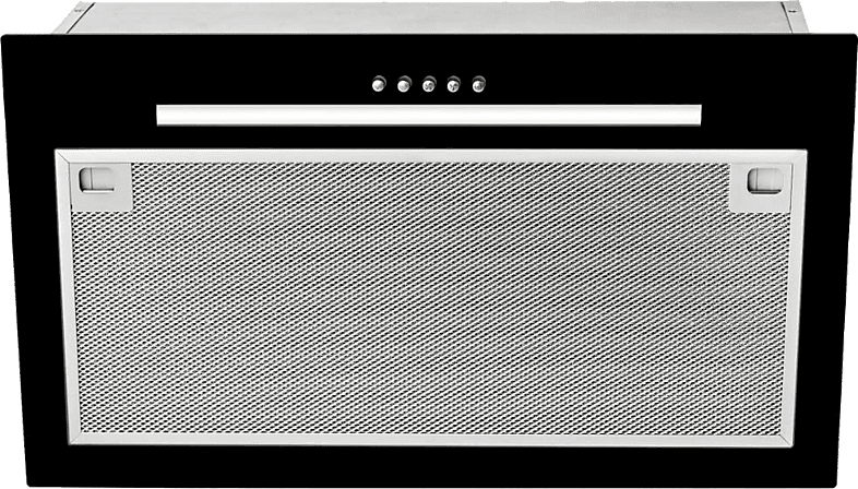Campana grupo filtrante - Teka GFG 2, 3 Velocidades, 329 m3/h, 55 cm, Negro